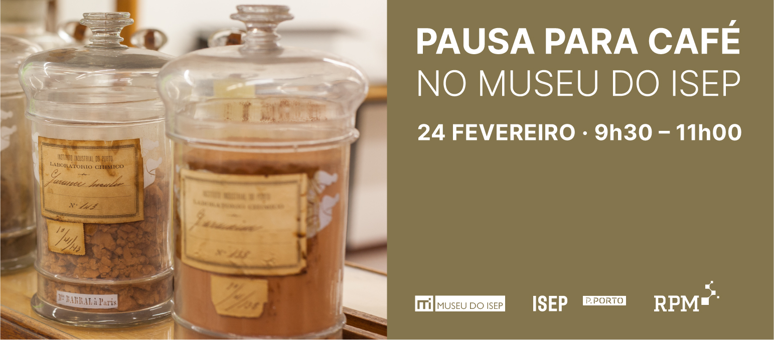 Pausa para café no Museu do ISEP